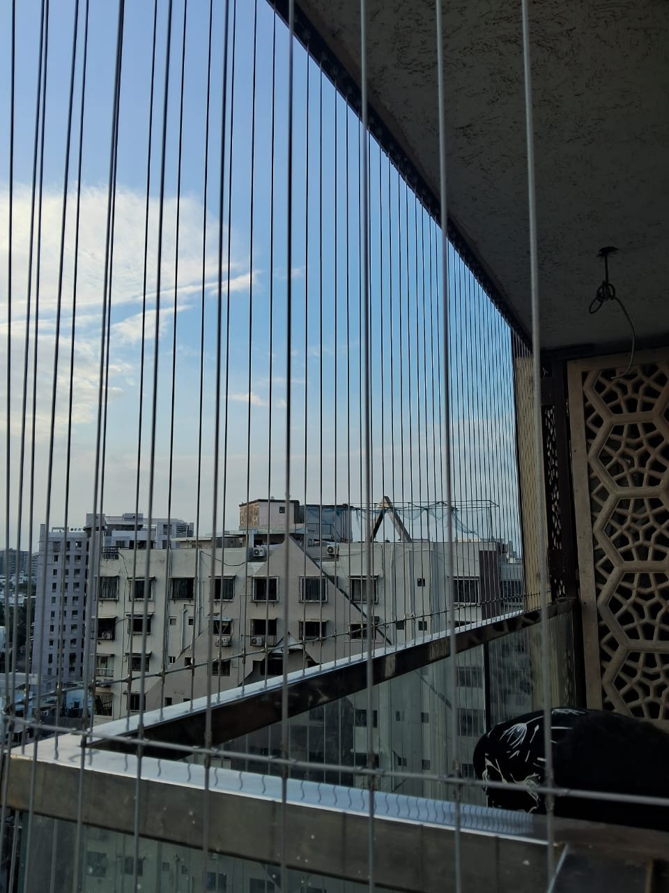 invisible net fitting for balcony in surat